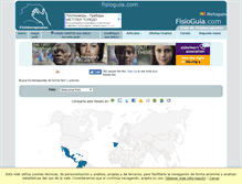 Tablet Screenshot of fisioguia.com